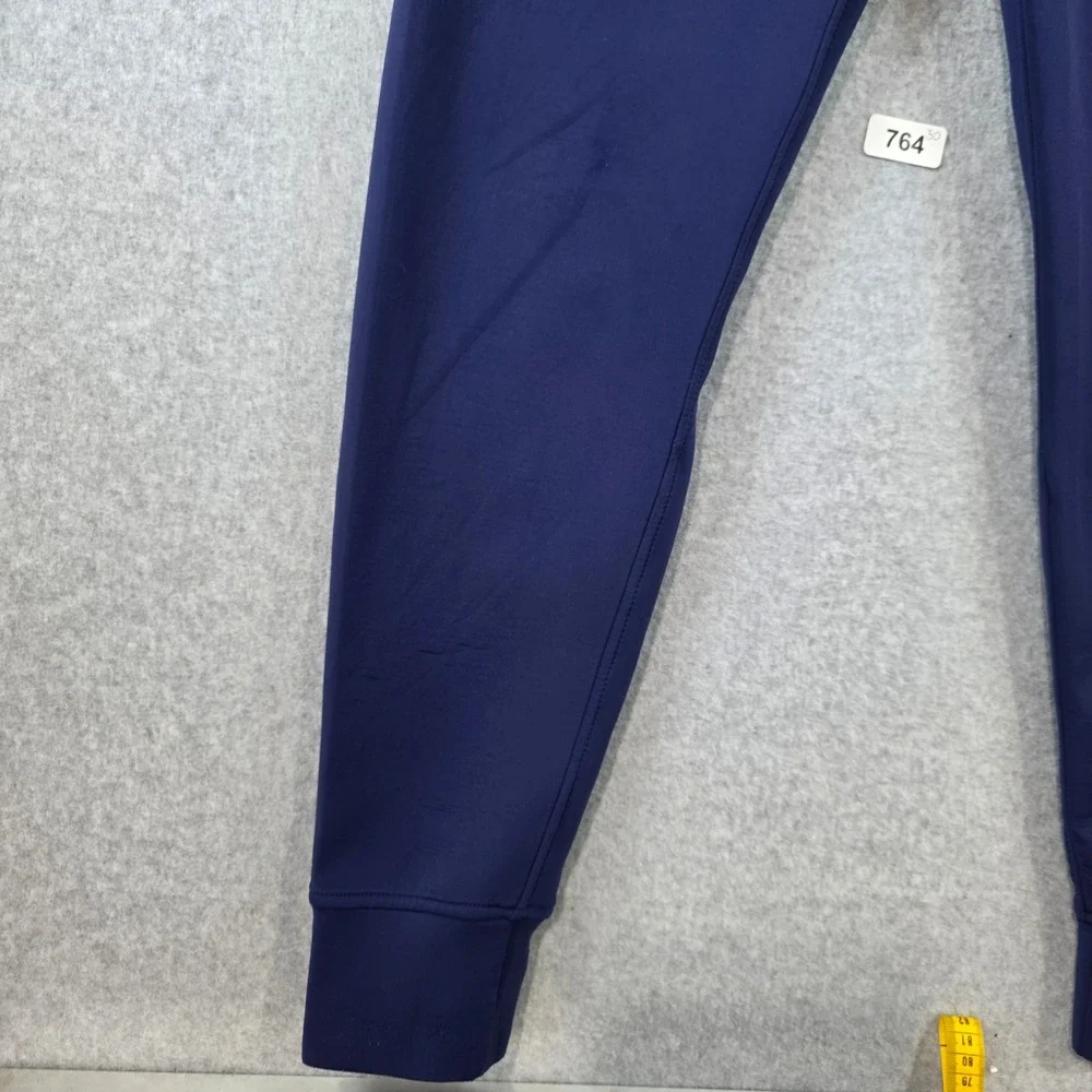 Lululemon Scuba High-Rise Jogger Navy Blue‎ Fleece Sweatpants Womens Size 4